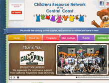 Tablet Screenshot of childrensresourcenetwork.org